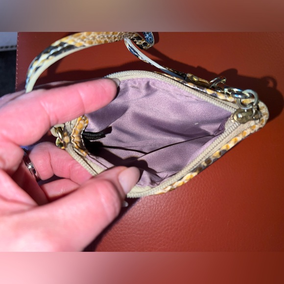 Coach wristlet w/ leopard detail - Picture 3 of 3